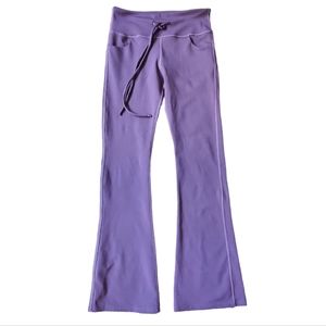 O to S purple flare yoga pants size M